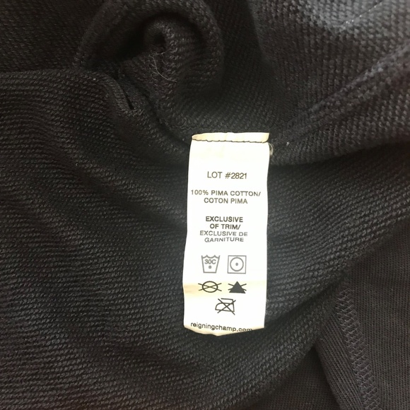 Lightweight Terry Embroidered Half Zip - Picture 4 of 4